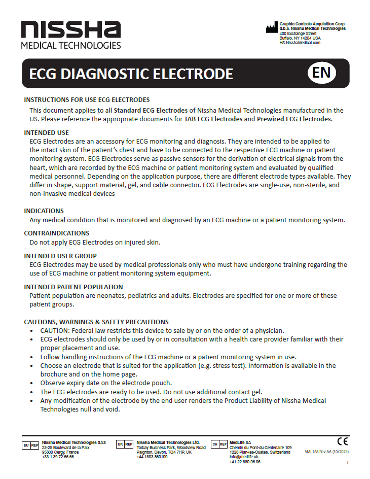 <p>ECG Electrode</p>