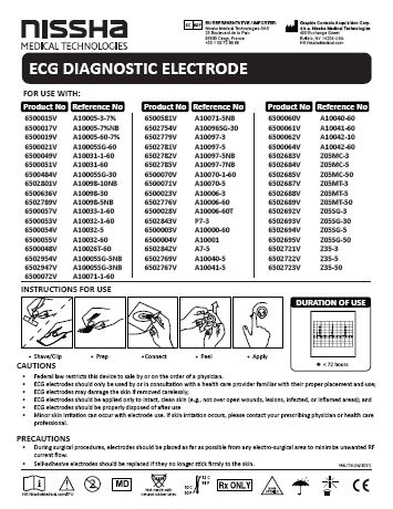 <p>ECG Electrode</p>
