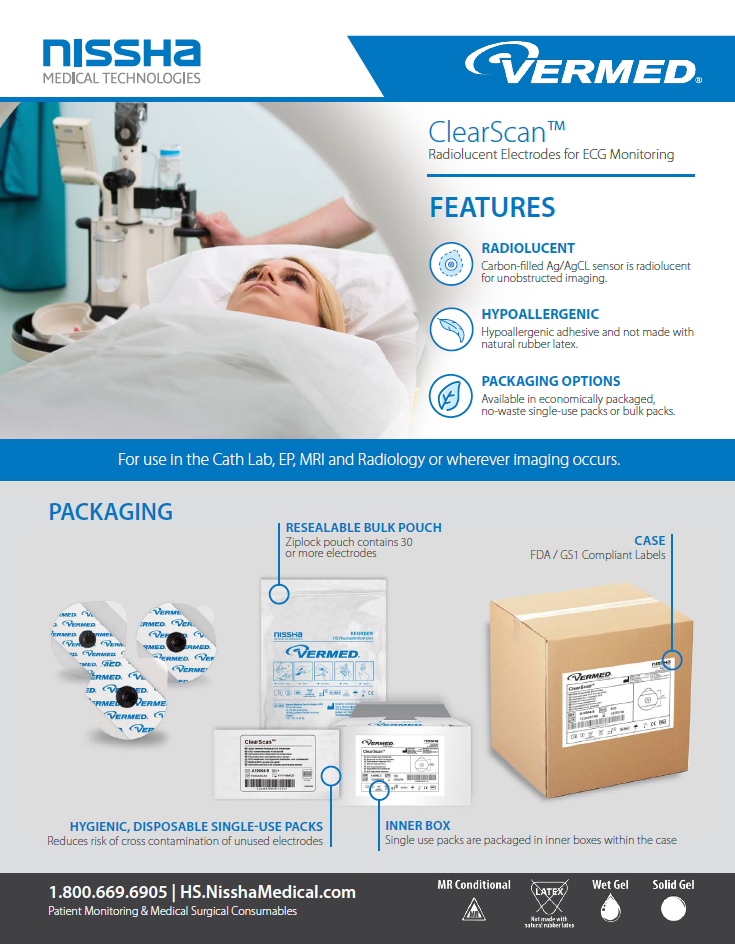 <p>ClearScan&trade; Electrodes</p>