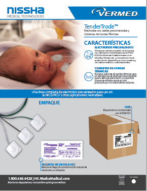 <p>TenderTrode&trade; Electrodos con cables preconectados - Spanish</p>