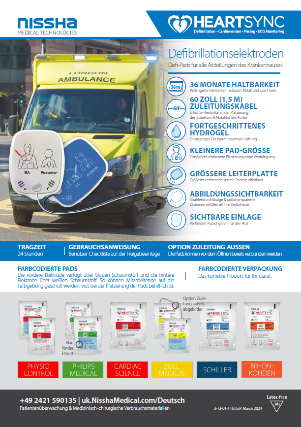 <p>Defibrillationselektroden&nbsp;- DE</p>