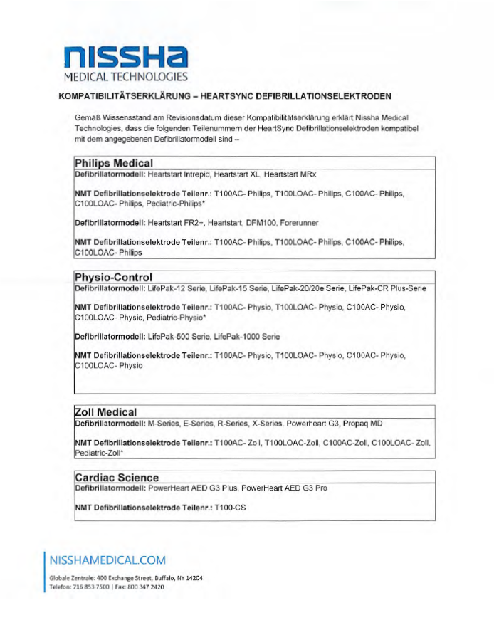 <p>Heartsync Declaration of Compatibility - DE</p>